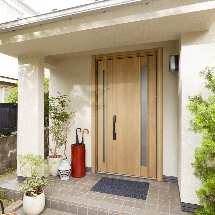 クローゼット両開き戸 ラシッサD キナリモダン LAA 把手付 ノンケーシング枠 0720/08M20 押入れ 棚 リフォーム DIY ラシッサDキナリモダン クローゼット ⁄ 両開き戸 AKCH-LAA 1223 W