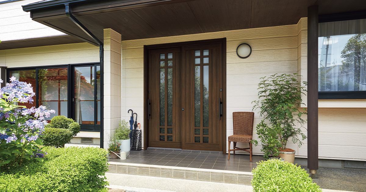 ドアリモ[現代和風] 2枚建 C09：既設引戸枠開口幅KW:1205〜2235mm 既設引戸枠開口高KH:1588〜2286mm(ランマ無) 1836〜2806mm(ランマ付) ドアリモ[現代和風] 2枚建 C05：既設引戸枠開口幅KW:1205