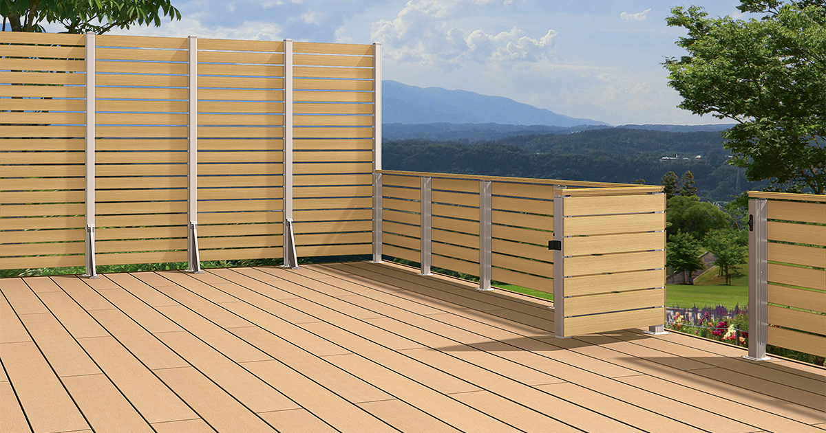 ルシアス デッキフェンス・他 | 商品を探す | YKK AP株式会社