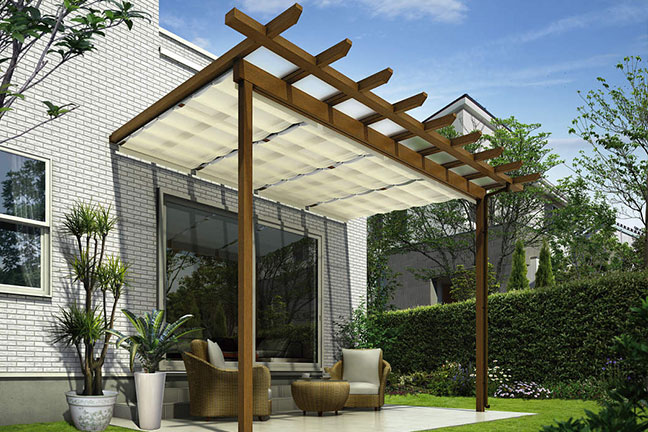 木調テラス屋根・木調バルコニー屋根 サザンテラス