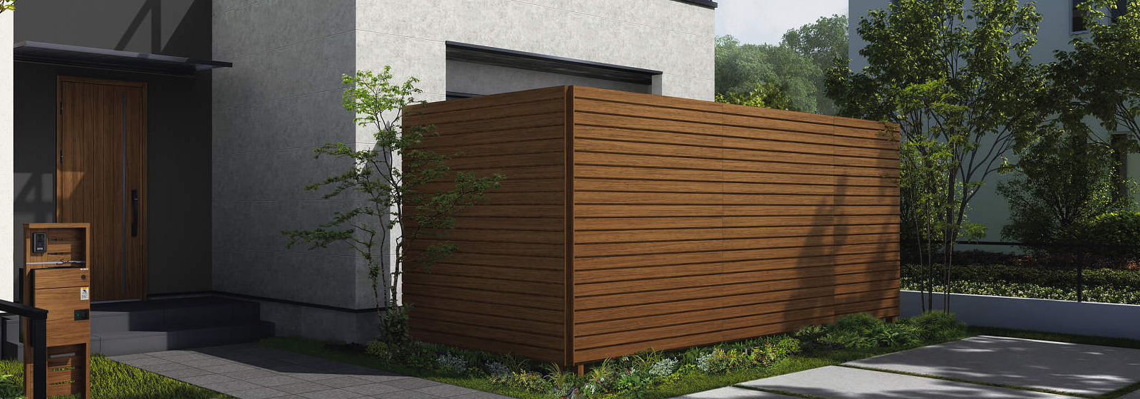 ルシアス スクリーンフェンス | 商品を探す | YKK AP株式会社