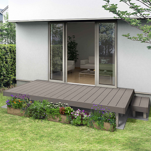 リウッドデッキ S セピアグレイ