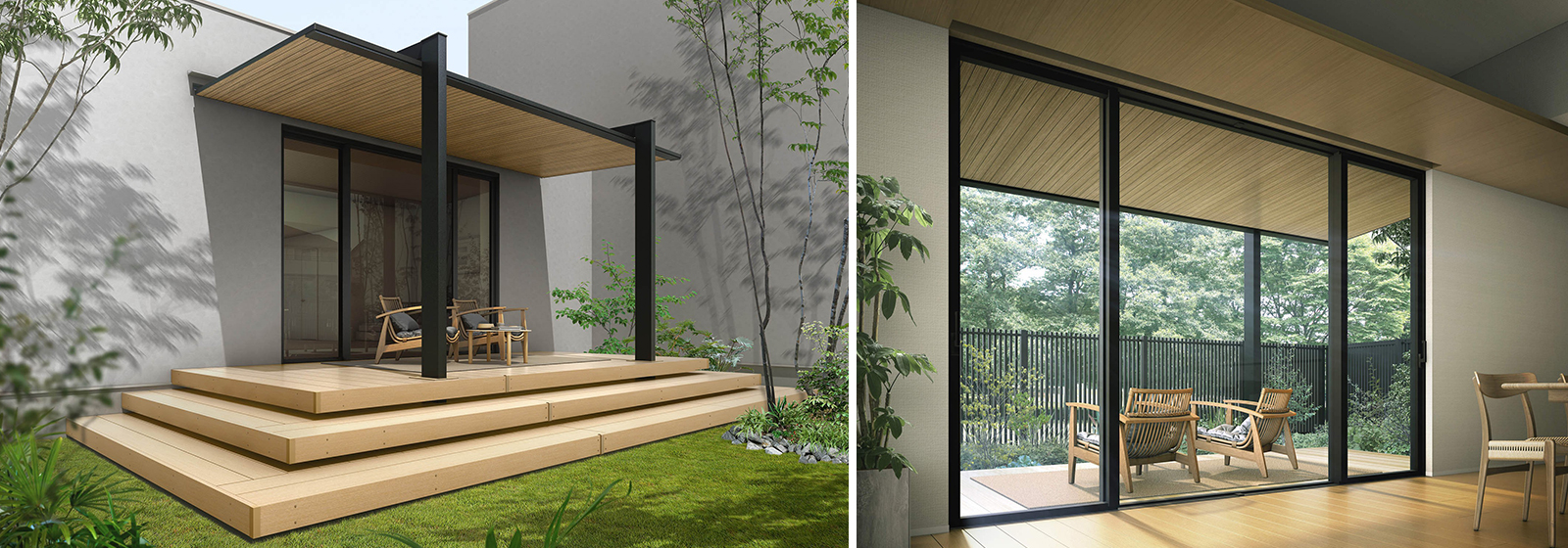 プレーンルーフ テラス