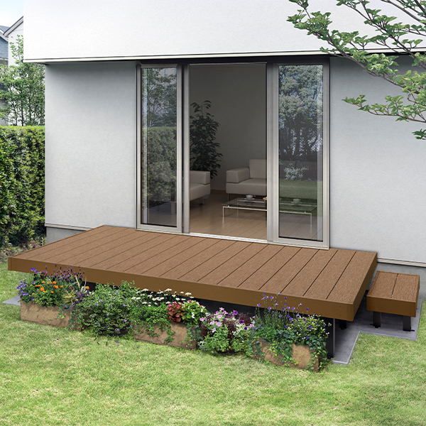 リウッドデッキ S EG ナチュラルブラウン