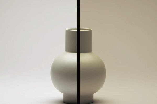 ガラス色ブルーの見え方比較