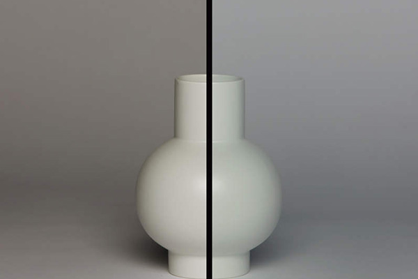 ガラス色ニュートラルの見え方比較